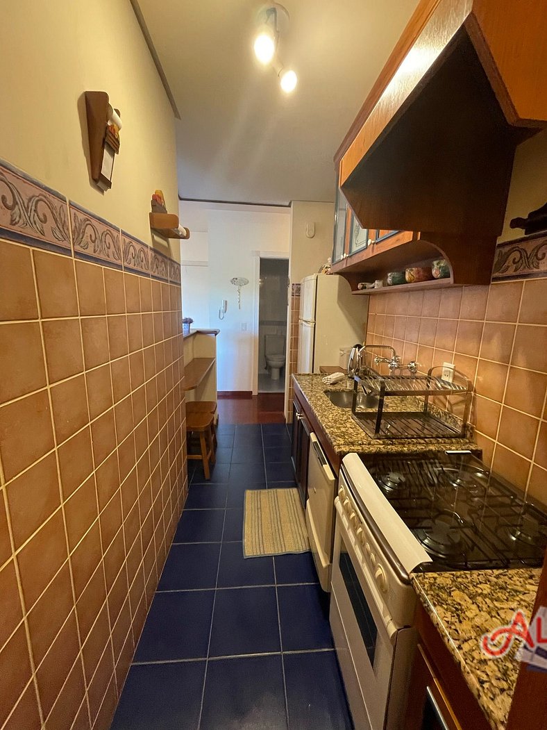 Apartamento no centro de Gramado 200 Metros da Rua coberta