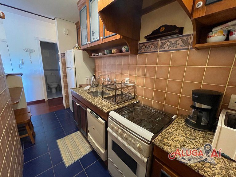 Apartamento no centro de Gramado 200 Metros da Rua coberta