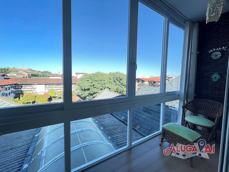 Apartamento no centro de Gramado 200 Metros da Rua coberta