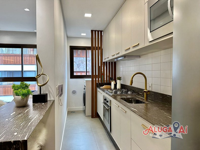 Apartamento no Centro Gramado 7 Pessoas - Volo 205